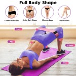 Wholesale custom 3 level resistance fabric fitness exercise workout loop yoga resistance bands