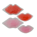 Private logo Lip Shape Gel Ice Pack for Beauty Care Clinic and Salons