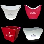 China wholesale made champagne plastic beer with special design wine products ice bucket