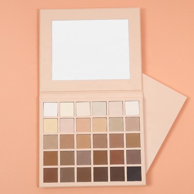 A117 Pigmented cheap eyeshadow palette private label 30 color nude eyeshadow palette custom eye shadow private label